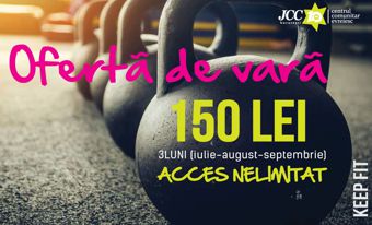 oferta verii la centrul de sport jcc